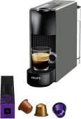 Krups Nespresso Essenza Mini XN110B Grijs Nespresso machine met een klein waterreservoir