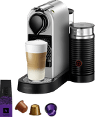 Krups Nespresso Citiz & Milk XN761B Zilver Krups koffiezetapparaat