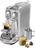 Sage Nespresso Creatista Plus SNE800BSS Stainless Steel Koffiemachine voor cappuccino