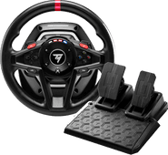 Xbox one steering wheel best sale and pedals