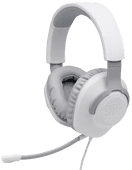 JBL Quantum 100 White gaming headset for PC