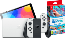 Nintendo Switch OLED Wit + Nintendo Switch Sports Nintendo Switch OLED