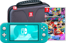 Nintendo Switch Lite Turquoise + Mario Kart 8 Deluxe + Bigben Travel Case Nintendo Switch