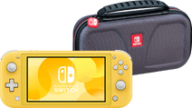 Coolblue Nintendo Switch Lite Geel + Bigben Beschermtas aanbieding