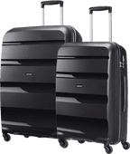 Coolblue American Tourister Bon Air Spinner 75+66 cm Black Kofferset aanbieding