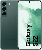 Coolblue Samsung Galaxy S22 128GB Groen 5G aanbieding