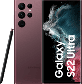 Coolblue Samsung Galaxy S22 Ultra 128GB Rood 5G aanbieding