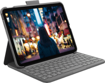 Logitech Slim Folio Apple iPad (2022) Toetsenbord Hoes QWERTY Tablet hoesje met toetsenbord