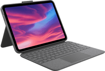 Logitech Combo Touch Apple iPad (2022) Toetsenbord Hoes QWERTY Tablet hoes met standaard