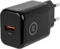 BlueBuilt Quick Charge Charger with USB-A Port 18W Black 