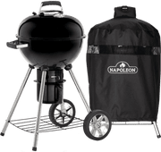 Napoleon Charcoal Kettle 47 cm + Hoes Napoleon houtskool barbecue