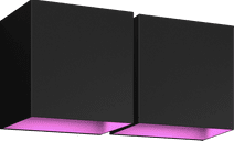Coolblue Philips Hue Resonate Downward White and Color - zwart 2-pack aanbieding