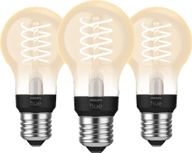 Coolblue Philips Hue Filamentlamp White Standaard E27 - 2023 - 3-pack aanbieding