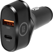 BlueBuilt Power Delivery and Quick Charge Car Charger with 2 USB Ports 20W Black The stock in our store in Rotterdam Alexandrium