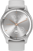 Garmin Vivomove Trend Zilver/Grijs Smartwatch voor iOS