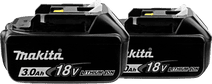 Makita BL1830B LXT 18V 3,0 Ah Accu 2-pack Makita LXT 18V