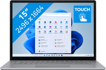 Coolblue Microsoft Surface Laptop 5 15" i7/8GB/256GB PLATINUM aanbieding