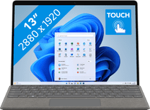 Coolblue Microsoft Surface Pro 9 - 13" - Intel Core i7 - 16GB RAM/256GB SSD - PLATINUM aanbieding