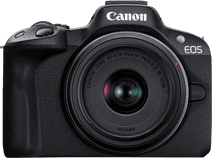 Canon EOS R50 + RF-S 18-45mm f/4.5-6.3 IS STM Digital camera with 4K