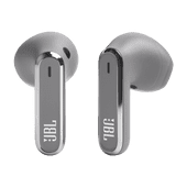 JBL Live Flex Zilver Oordopjes met microfoon