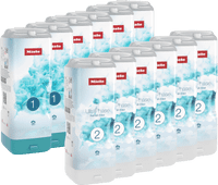 Miele Set UltraPhase Refresh Elixir 1 & 2 (12 bottles) - Year Pack Miele detergent promotion