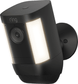 Ring Spotlight Cam Pro - Battery - Zwart Ring IP camera voor buiten