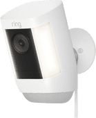 Ring Spotlight Cam Pro - Plug In - White WiFi camera