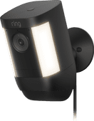 Ring Spotlight Cam Pro - Plug In - Zwart Bedrade IP Camera