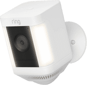 Ring Spotlight Cam Plus - Battery - Wit Ring IP camera voor buiten
