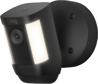 Ring Spotlight Cam Pro - Wired - Black Ring camera for a small garden