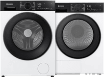 Wisberg WBWM3A5W9NB SwiftWash + Wisberg WBDR3BW9NB CreaseControl 9 kg wasmachine en droger set