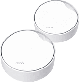 TP-Link Deco X50 Mesh Wifi 6 PoE 2-Pack Mesh wifi systeem voor een klein appartement