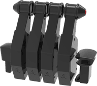 Honeycomb Throttle Pack voor Airbus A319-A380 PC Flightstick