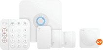 Ring Alarmsysteem met 2 magneetcontacten en 4 bewegingssensoren Ring alarmsysteem