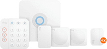 Ring Alarmsysteem met 4 magneetcontacten en 2 bewegingssensoren Ring alarmsysteem