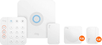 Ring Alarmsysteem met 4 magneetcontacten en 4 bewegingssensoren Ring alarmsysteem