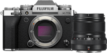 Coolblue Fujifilm X-T5 Zilver + XF 50mm f/2.0 R WR aanbieding