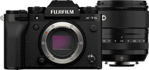 Coolblue Fujifilm X-T5 Zwart + XF 33mm f/1.4 R LM WR aanbieding