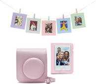 Fujifilm Instax Mini 12 Accessory Kit Blossom Pink Instant camera case