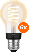 Philips Hue Filament White Ambiance Standaard 6-pack