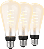 Philips Hue Filament White Ambiance Edison XL 3-pack Smart home promotion