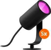 Philips Hue Lily White and Color 5-Pack Smart lamp