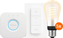 Philips Hue Filament White Ambiance Edison 5-Pack Startpakke Philips Hue sets en bundel