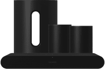 Coolblue Sonos Ray Zwart + 2x Era 100 + Sub Mini Zwart aanbieding