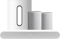 Coolblue Sonos Ray Wit + 2x Era 100 Wit + Sub Mini Wit aanbieding