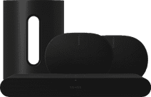 Sonos Ray Zwart + Era 300 Zwart + Sub Mini Zwart Speakers met Google Assistant bundel