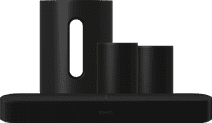 Coolblue Sonos Beam Zwart + 2x Era 100 Zwart + Sub Mini Zwart aanbieding