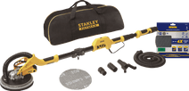 Stanley Fatmax SFMEE500S-QS + schuurschijven (5x) Schuurmachine met stofafzuiging