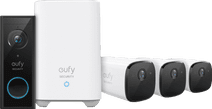 Eufycam 2 Pro 3-Pack + Video Doorbell Battery Eufy IP Camera voor buiten