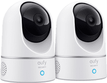 Eufy Indoor Cam 2K Pan & Tilt Duo Pack Nacht Ip-camera